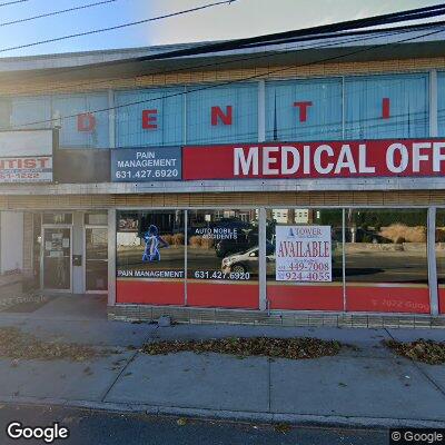 Thumbnail image of the front of a dentist office practice with the name All City Cosemtic Dental which is located in Huntington Station, NY