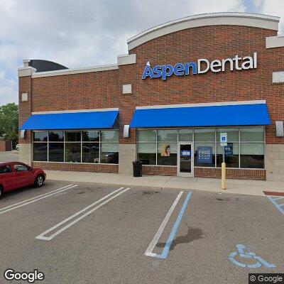 Thumbnail image of the front of a dentist office practice with the name Aspen Dental which is located in Livonia, MI