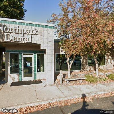 Thumbnail image of the front of a dentist office practice with the name Northpark Dental which is located in Blaine, MN