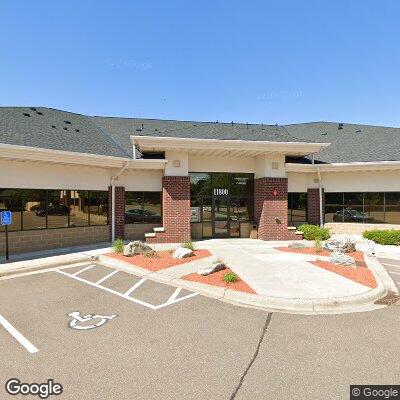 Thumbnail image of the front of a dentist office practice with the name Aberdeen Dental Associates which is located in Blaine, MN