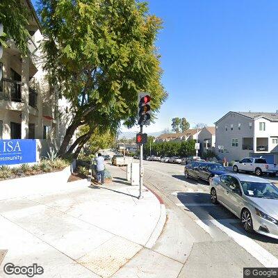 Thumbnail image of the front of a dentist office practice with the name American Dental Health which is located in Long Beach, CA