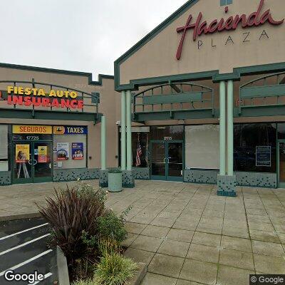 Thumbnail image of the front of a dentist office practice with the name Hacienda Plaza Family Dentistry which is located in San Lorenzo, CA