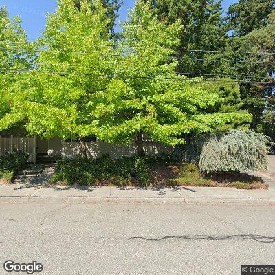 Thumbnail image of the front of a dentist office practice with the name Highland Dental Center which is located in Edmonds, WA