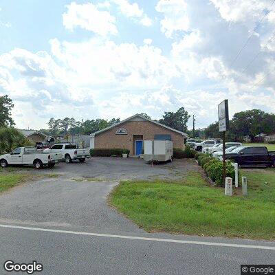 Thumbnail image of the front of a dentist office practice with the name Andrews Family Dental Practice which is located in Andrews, SC