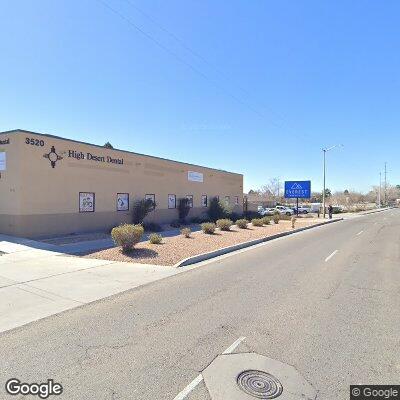 Thumbnail image of the front of a dentist office practice with the name High Desert Dental which is located in Albuquerque, NM