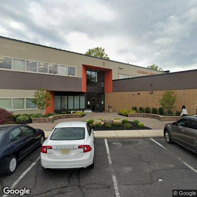 Thumbnail image of the front of a dentist office practice with the name Larchmont Dental Associates which is located in Mount Laurel, NJ