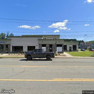 Thumbnail image of the front of a dentist office practice with the name Studio Blue Dental which is located in Highland, NY