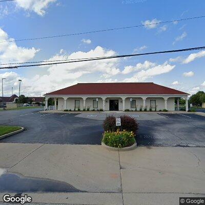 Thumbnail image of the front of a dentist office practice with the name Bachman Family Dentistry which is located in Greenwood, IN