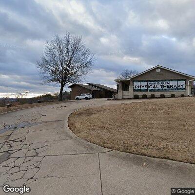 Thumbnail image of the front of a dentist office practice with the name Philip S Morton Family Dentist which is located in Van Buren, AR