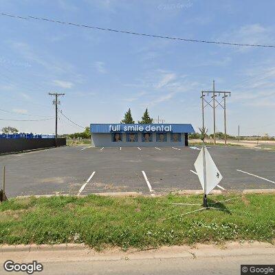 Thumbnail image of the front of a dentist office practice with the name Full Smile Dental which is located in Farwell, TX