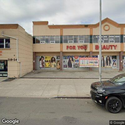 Thumbnail image of the front of a dentist office practice with the name Queens Modern Dental which is located in Queens Village, NY