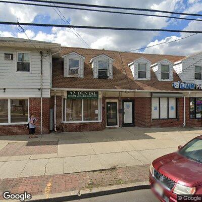 Thumbnail image of the front of a dentist office practice with the name A Z Dental which is located in Pennsauken, NJ