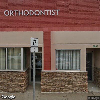 Thumbnail image of the front of a dentist office practice with the name Karnavas Orthodontics which is located in Pittsburgh, PA