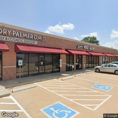 Thumbnail image of the front of a dentist office practice with the name Gregory B. Palmer, D.M.D. Family & Cosmetic Dentistry which is located in Houston, TX