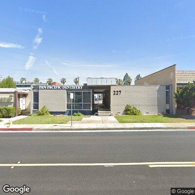 Thumbnail image of the front of a dentist office practice with the name Pan Pacific Dentistry which is located in Covina, CA