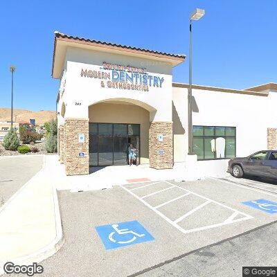 Thumbnail image of the front of a dentist office practice with the name Miguel Morales which is located in Sparks, NV