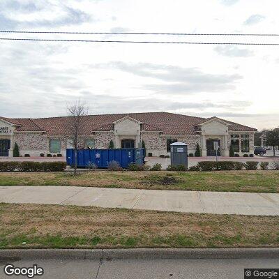 Thumbnail image of the front of a dentist office practice with the name Walnut Dental which is located in Richardson, TX