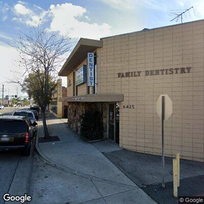 Thumbnail image of the front of a dentist office practice with the name Rafael Larrea Dentistry which is located in Glendale, CA