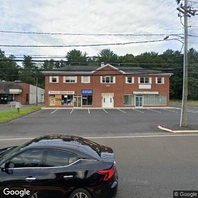 Thumbnail image of the front of a dentist office practice with the name Monroe Family Dentistry which is located in Monroe, CT