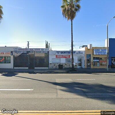 Thumbnail image of the front of a dentist office practice with the name Ark Dental which is located in Los Angeles, CA