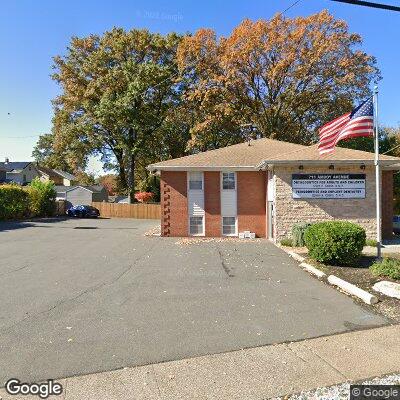 Thumbnail image of the front of a dentist office practice with the name Galkin Orthodontics which is located in Woodbridge, NJ