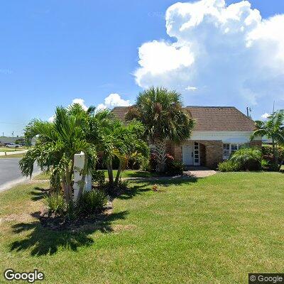 Thumbnail image of the front of a dentist office practice with the name Yates & Calderon which is located in Satellite Beach, FL