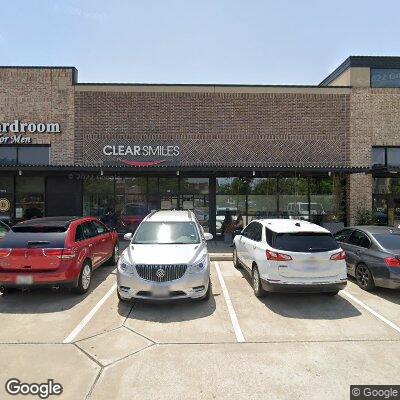 Thumbnail image of the front of a dentist office practice with the name Clear Smiles which is located in Houston, TX