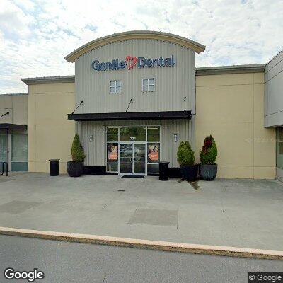 Thumbnail image of the front of a dentist office practice with the name Gentle Dental which is located in Bellingham, WA