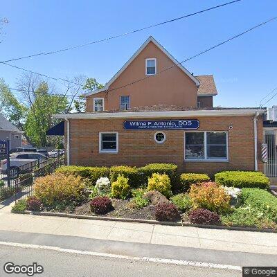 Thumbnail image of the front of a dentist office practice with the name Evenly Orthodontics which is located in Eastchester, NY