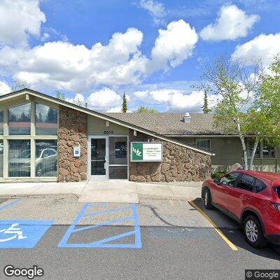 Thumbnail image of the front of a dentist office practice with the name Lincoln Heights Dental Center which is located in Spokane, WA