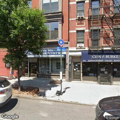 Thumbnail image of the front of a dentist office practice with the name Jack Irwin DDS which is located in Brooklyn, NY