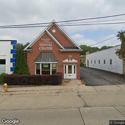 Thumbnail image of the front of a dentist office practice with the name Fox River Grove Dental Ctr which is located in Fox River Grove, IL