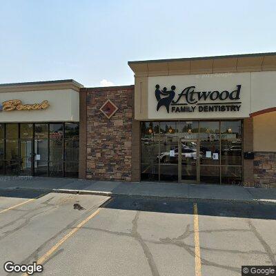 Thumbnail image of the front of a dentist office practice with the name Atwood Family Dentistry which is located in Idaho Falls, ID