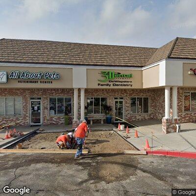 Thumbnail image of the front of a dentist office practice with the name Huerter Orthodontics which is located in Omaha, NE