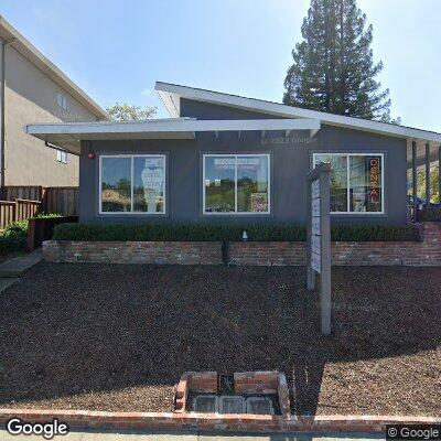 Thumbnail image of the front of a dentist office practice with the name Dental of Marin which is located in San Anselmo, CA