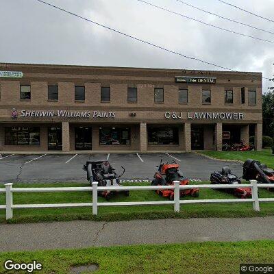 Thumbnail image of the front of a dentist office practice with the name Biondo & Foley Dental Group which is located in Wilmington, MA