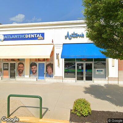 Thumbnail image of the front of a dentist office practice with the name Atlantic Dental Arts which is located in Wilmington, MA