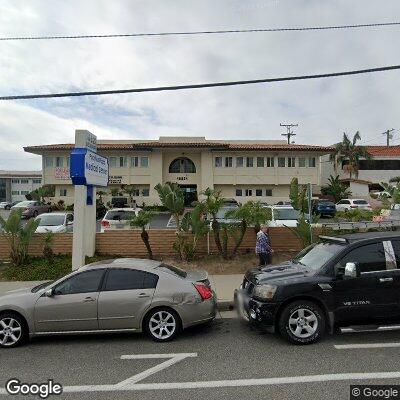 Thumbnail image of the front of a dentist office practice with the name pacifica dental which is located in huntington beach, CA