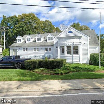 Thumbnail image of the front of a dentist office practice with the name Dickerman Dental Prosthetics which is located in Sharon, MA