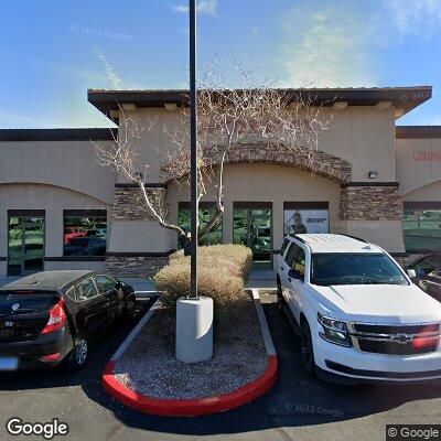 Thumbnail image of the front of a dentist office practice with the name Gibson Orthodontics which is located in Henderson, NV