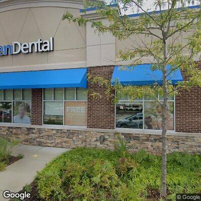 Thumbnail image of the front of a dentist office practice with the name Aspen Dental which is located in Cleveland, OH