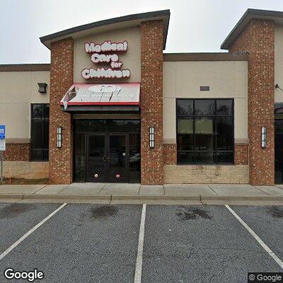 Thumbnail image of the front of a dentist office practice with the name Decatur Pediatric Group which is located in Lithonia, GA