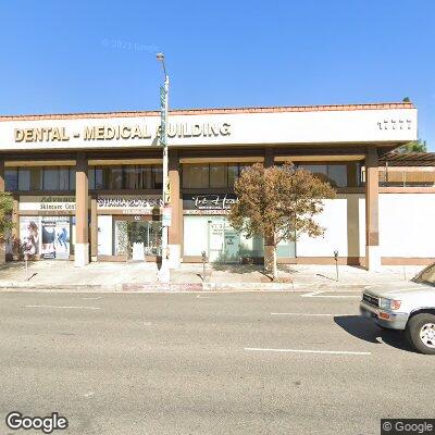 Thumbnail image of the front of a dentist office practice with the name Encino Dental Group which is located in Encino, CA