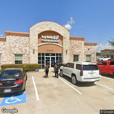 Thumbnail image of the front of a dentist office practice with the name Tiny Teeth Pediatric Dentistry which is located in Sunnyvale, TX