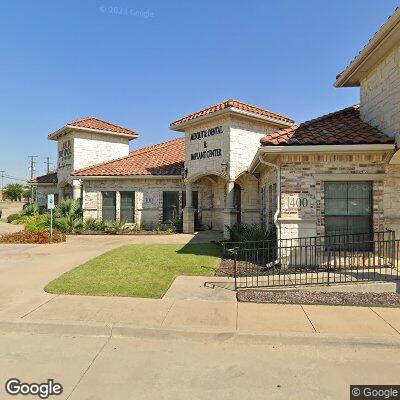 Thumbnail image of the front of a dentist office practice with the name Mesquite Dental & Implant Center which is located in Mesquite, TX