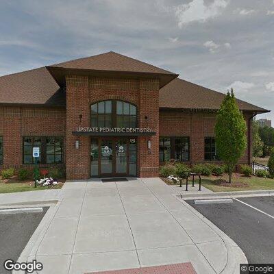 Thumbnail image of the front of a dentist office practice with the name Upstate Pediatric Dentistry which is located in Greenville, SC