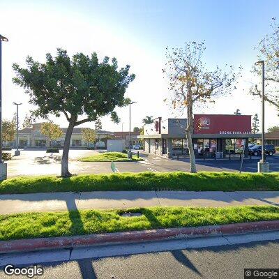 Thumbnail image of the front of a dentist office practice with the name America Best Care Dental which is located in Buena Park, CA