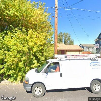 Thumbnail image of the front of a dentist office practice with the name Burnside Orthodontics which is located in Prineville, OR