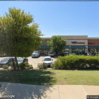 Thumbnail image of the front of a dentist office practice with the name James Denton which is located in Mansfield, TX