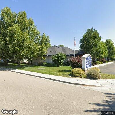 Thumbnail image of the front of a dentist office practice with the name Wallace Family Dentistry which is located in Emmett, ID